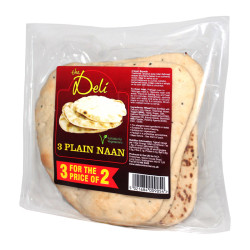 PLAIN NAAN BREAD RRP £1.99