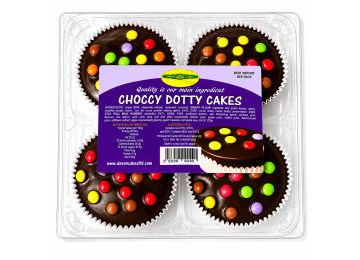 CHOCCY DOTTY CAKE RRP £3.49