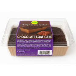 CHOCOLATE LOAF CAKE £4.49