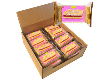 RASPBERRY CRUMBLE x24 £1.29