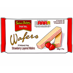 STRAWBERRY LAYERED WAFERS  £1.69